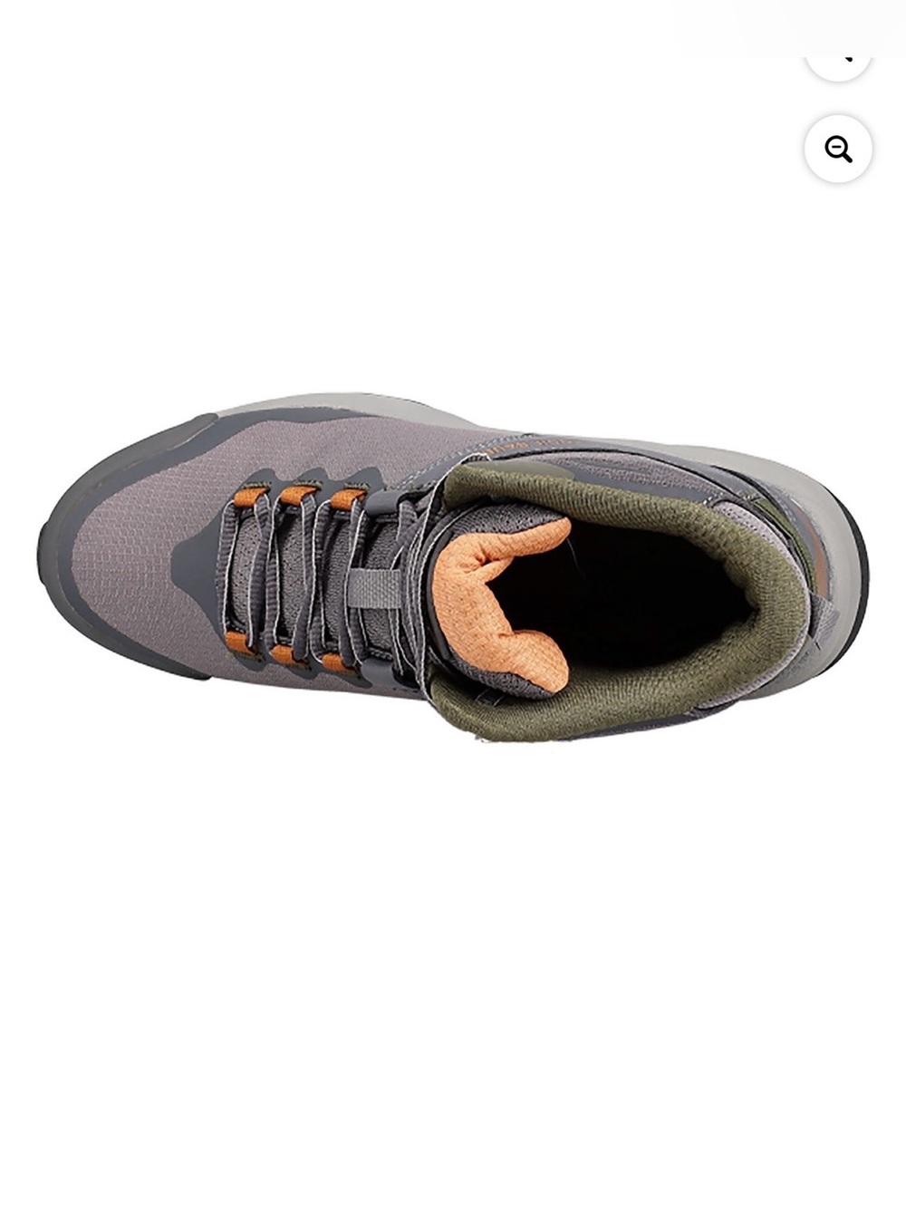 Eddie Bauer Gray and Orange Men's Outdoor Boots - Picture 4 of 7